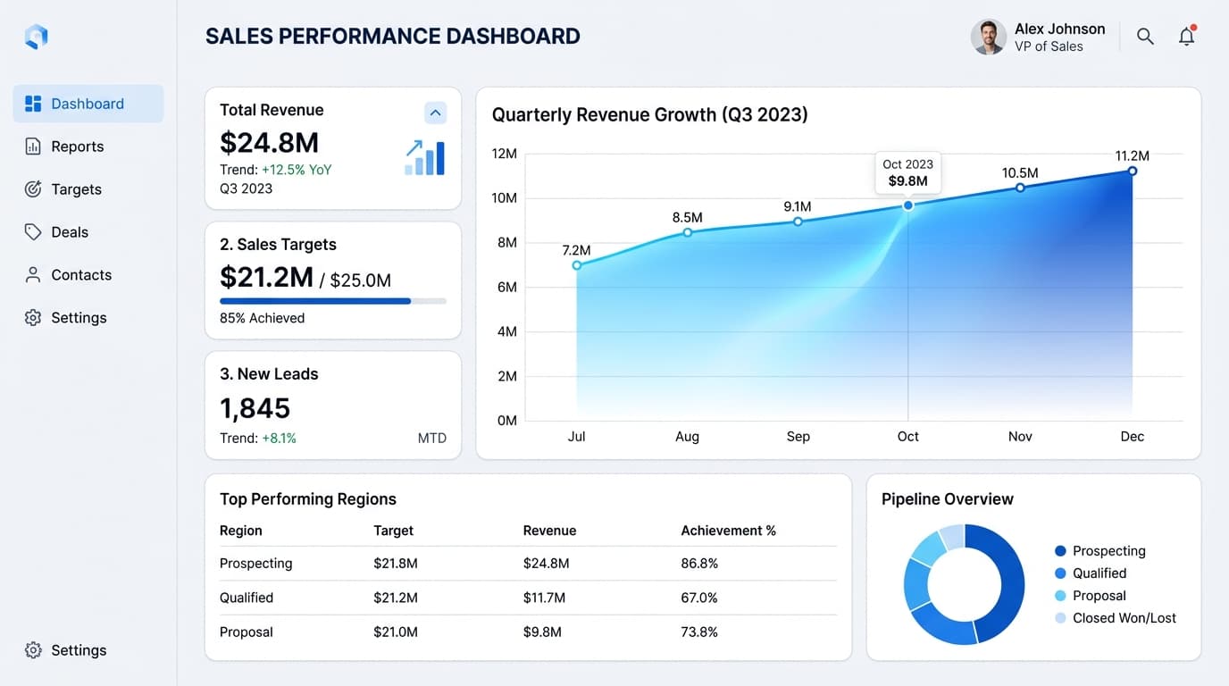 Sales Performance Dashboard