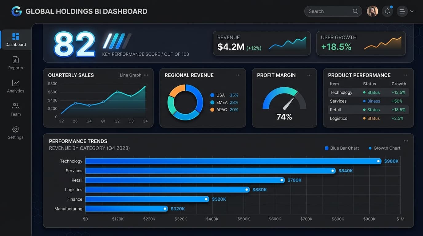Executive BI Dashboard